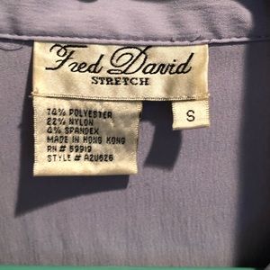 Fred David Tops - Lilac long sleeve button up blouse Fred David Tops - Lilac long sleeve button up blouse